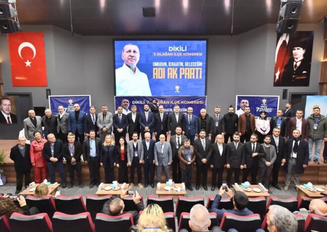 AK Parti Dikili 7. Olağan İlçe Kongresi yapıldı